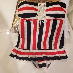 Juicy couture one piece bathig suit